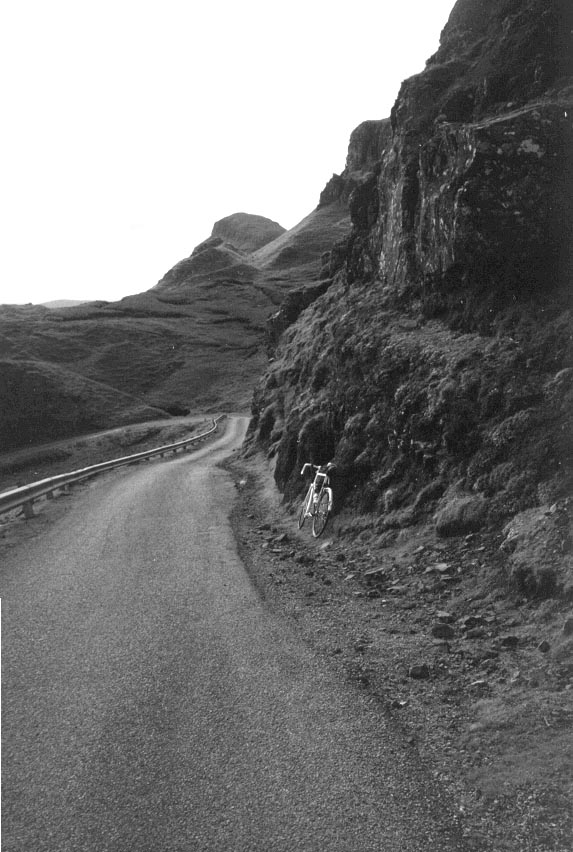 The road over the Quiraing, 1994 (road improvements!)